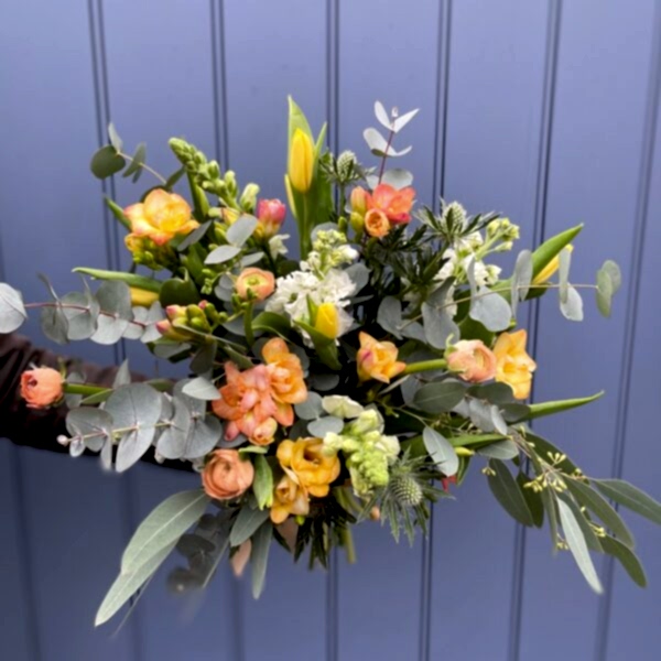 Rhubarb & Custard flowers