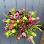 flowers in bath