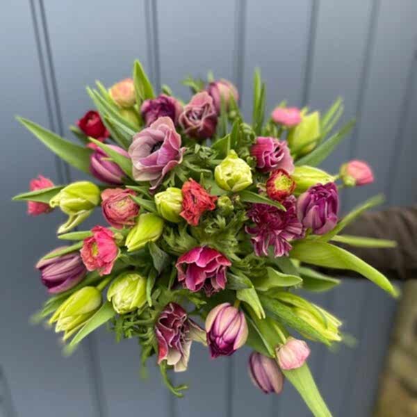 flowers in bath