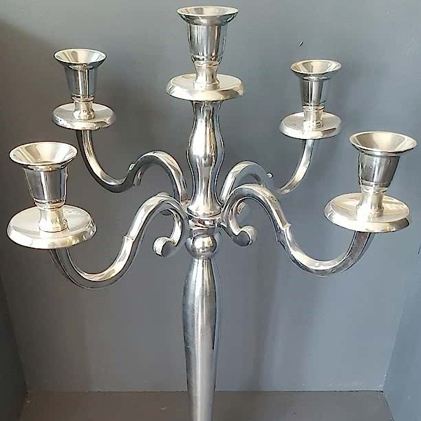 Silver Candelabra Hire