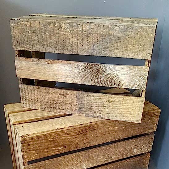 Wooden Crate Hire in Bath