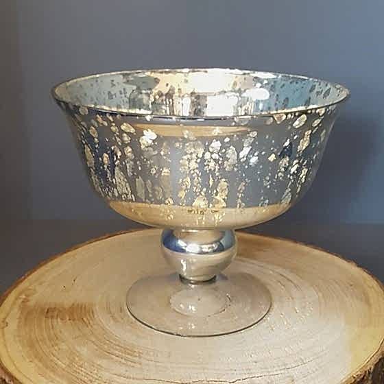 Silver footed bowl