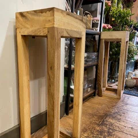 Wooden Plinth Hire